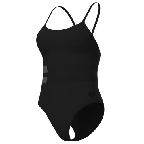 Arena Damen Arena Mesh Equals Swimsuit Back B SCHWARZ