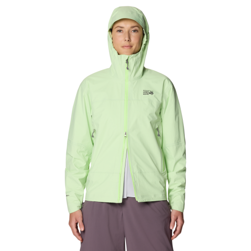 Preview: Mountain Hardwear Damen Cloud Cipher™ Hooded Jacket GELB