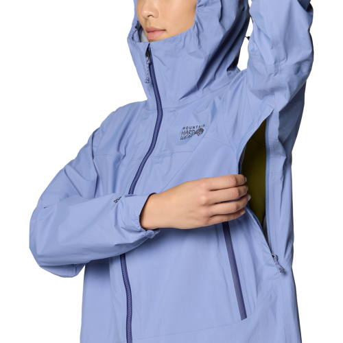 Preview: Mountain Hardwear Damen Cloud Cipher™ Hooded Jacket BLAU