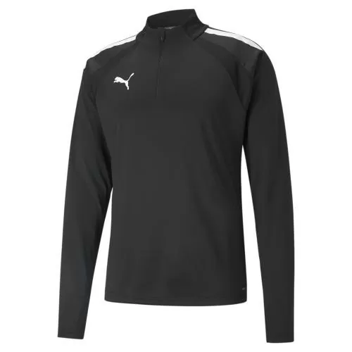 Puma teamLIGA 1/4 Zip Top - Puma Black-Puma White