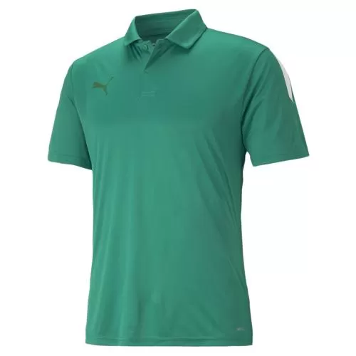 Puma teamLIGA Sideline Polo - Pepper Green-Puma White