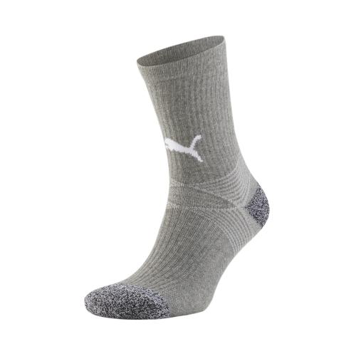 Preview: Puma teamLIGA Training Socks - Medium Gray Heather-Puma White