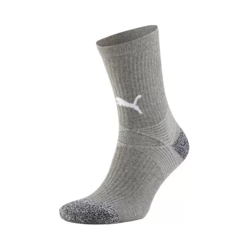 Puma teamLIGA Training Socks - Medium Gray Heather-Puma White