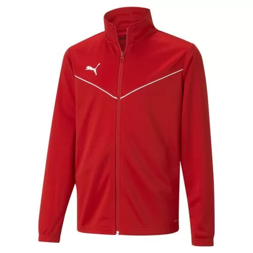 Puma teamRISE Training Poly Jacket Jr - Puma Red-Puma White