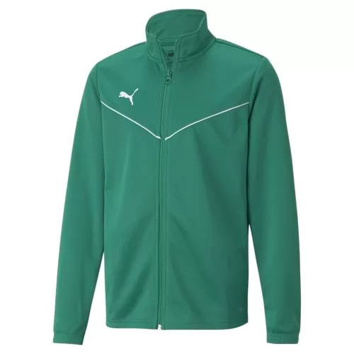 Puma teamRISE Training Poly Jacket Jr - Pepper Green-Puma White