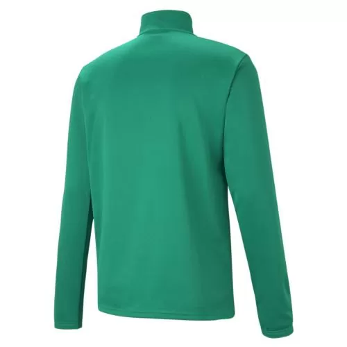 Puma teamRISE 1/4 Zip Top - Pepper Green-Puma White