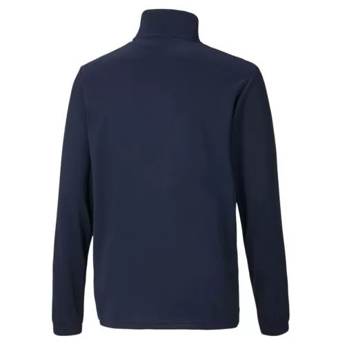 Puma teamRISE 1/4 Zip Top Jr - Peacoat-Puma White