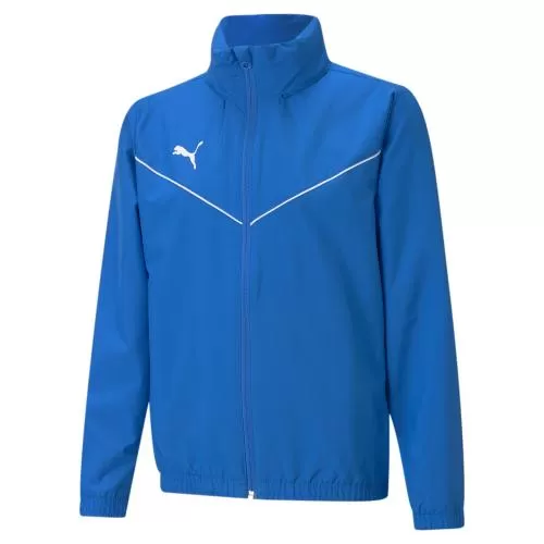 Puma teamRISE All Weather Jkt Jr - Electric Blue Lemonade