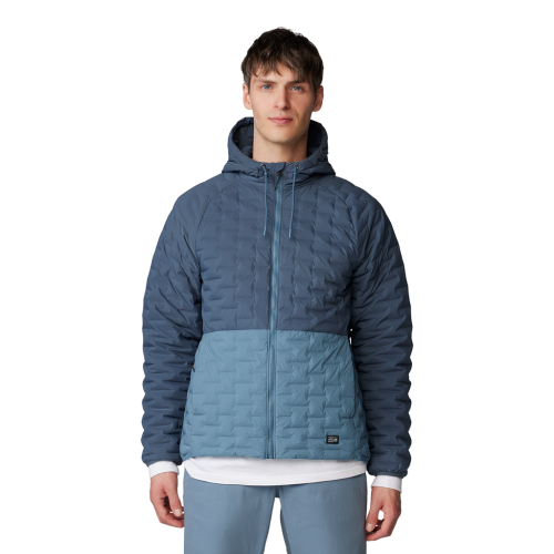 Preview: Mountain Hardwear M Stretchdown™ Light Full Zip Hoody BLAU