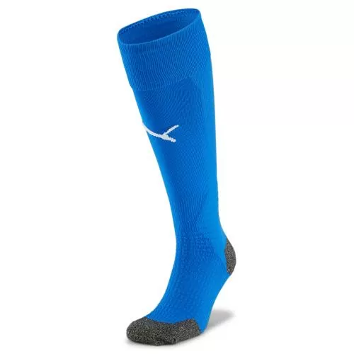 Puma Team LIGA Socks - Electric Blue Lemonade-Puma White