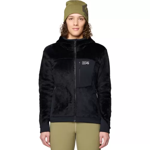 Mountain Hardwear Damen Polartec® High Loft™ Hooded Jacket SCHWARZ
