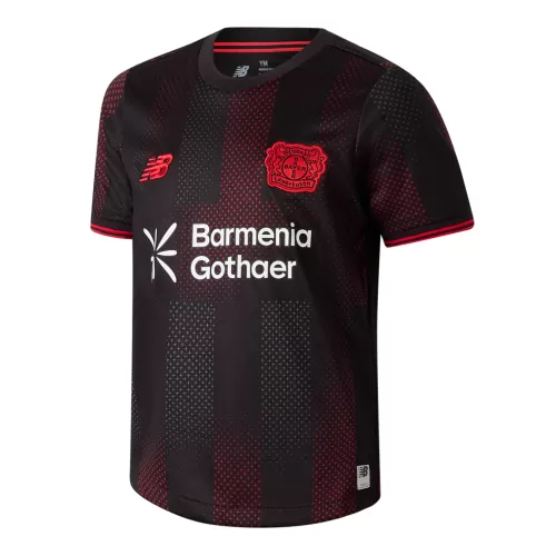 New Balance Bayer 04 Leverkusen Home Junior SS Jersey 25/26 ROT