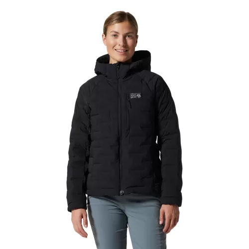 Mountain Hardwear Damen Stretchdown™ Hoody SCHWARZ