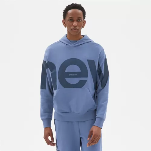 New Balance NB Athletics Unisex Out of Bounds Hoodie GRAU
