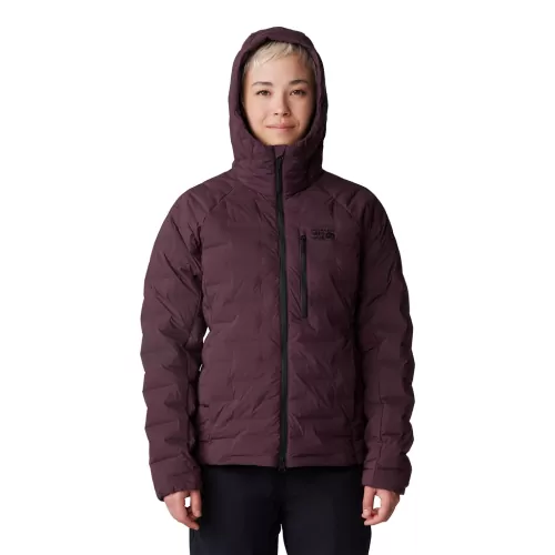 Mountain Hardwear Damen Stretchdown™ Hoody VIOLETT
