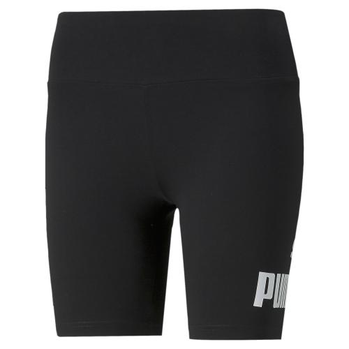 Preview: Puma ESS Logo Short Leggings - 17,8 cm long, Puma Black