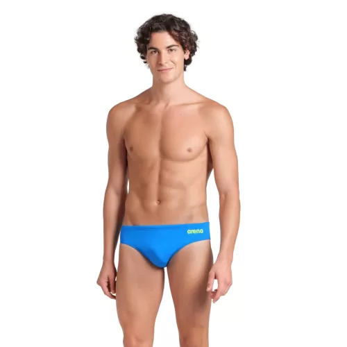Arena M Team Swim Briefs Solid BLAU