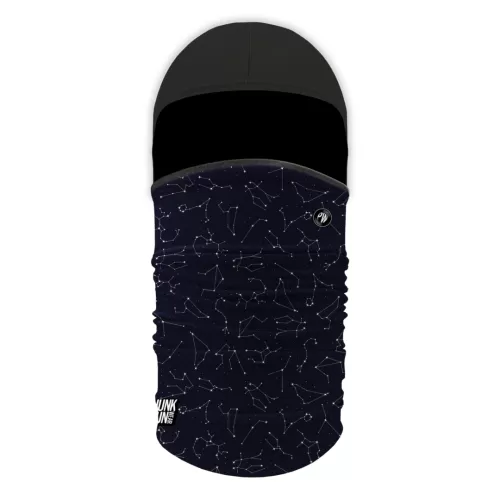 Phunkshun Wear Constellations Youth Thermal Balaclava SCHWARZ