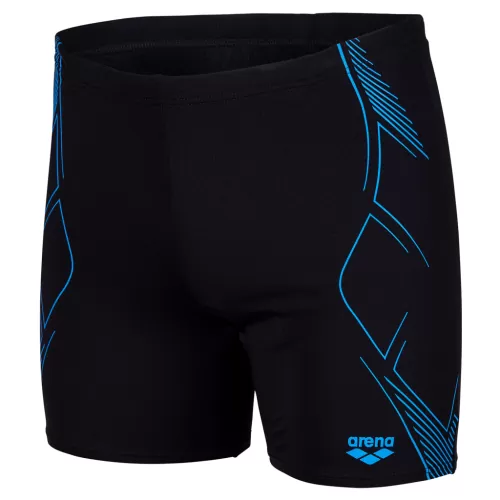 Arena M Arena Graphic Swim Mid Jammer SCHWARZ