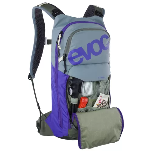 Evoc Stage 6L Backpack + 2L Bladder MEHRFARBIG