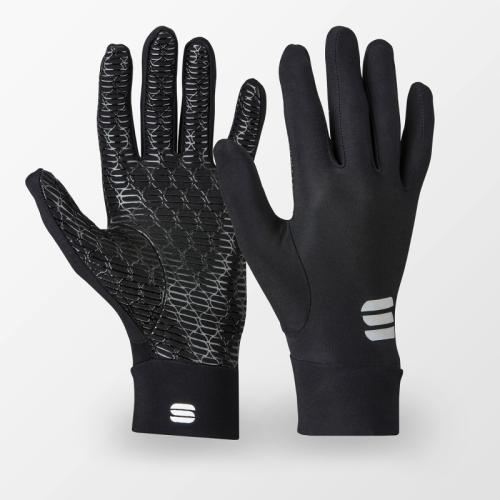 Sportful XC Lycra Race Handschuhe - black/black