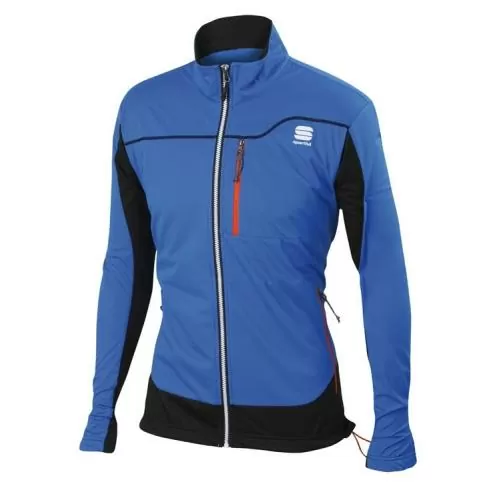 Sportful XC Engadin Wind Jacket - electric blue/black