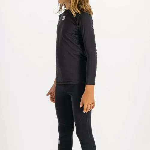Sportful XC TD Mid Long Sleeve Kid Top - black