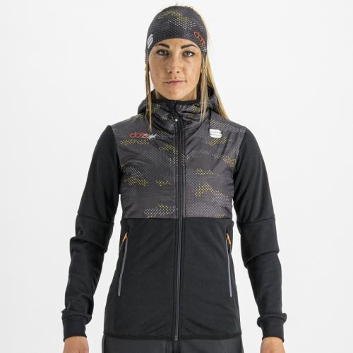 Preview: Sportful XC Doro Rythmo Jacket - black/dark gray/yellow