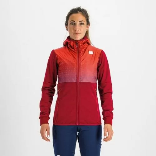 Sportful XC Rythmo W Jacket - red rumba/pompelmo
