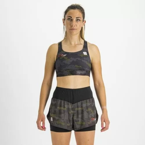 Sportful XC Doro Cardio Short - dark gray/yellow