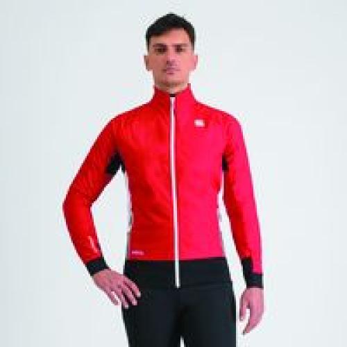Preview: Sportful XC Apex Jacket - tango red/white