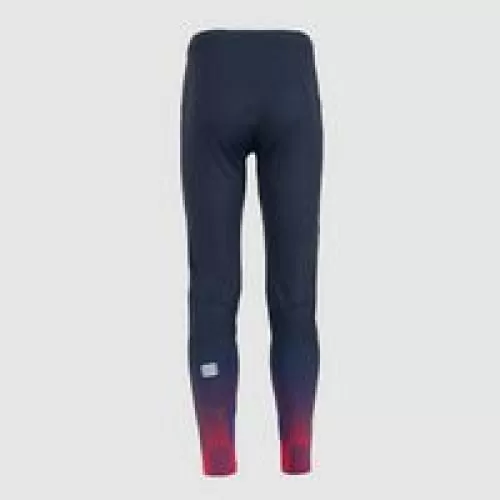 Sportful XC Squadra Kid's Tight - galaxy blue/tango red
