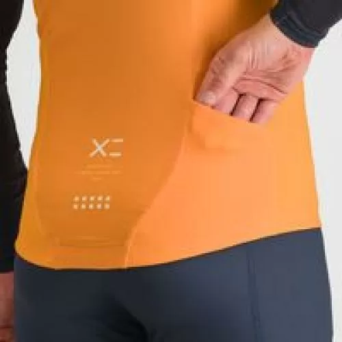 Sportful XC Squadra Jersey - bright marigold/galaxy blue