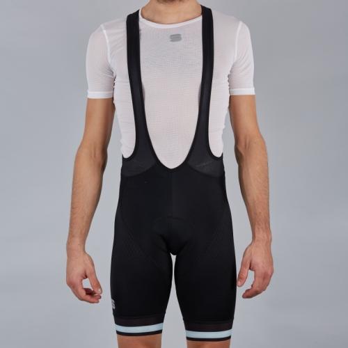 Sportful BodyFit Team Classic Bibshort - black/blue sky