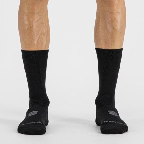Preview: Sportful Merino Wool 18 Sock - black/anthracite