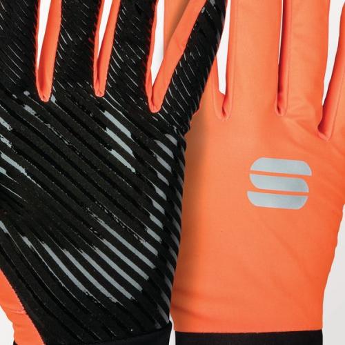 Preview: Sportful Fiandre Light Gloves - black/orange sdr