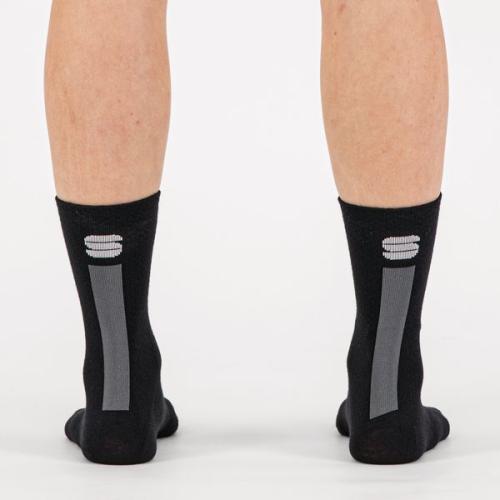 Preview: Sportful Wool W 16 Sock - black/anthracite