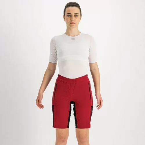 Sportful Supergiara W Overshort - red rumba