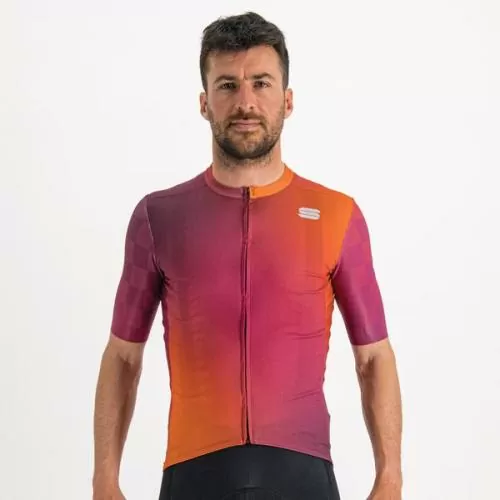 Sportful Rocket Jersey - cyclamen carrot prune