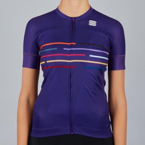 Preview: Sportful Vélodrome W Short Sleeve Jersey - violet