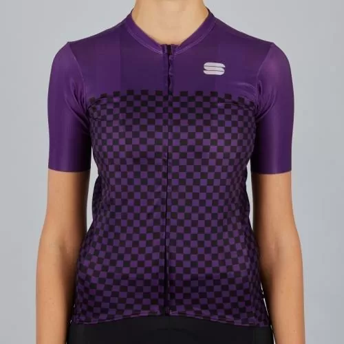 Sportful Checkmate W Jersey - violet
