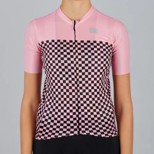 Sportful Checkmate W Jersey - pink