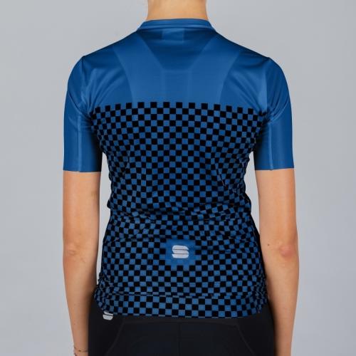 Preview: Sportful Checkmate W Jersey - blue ceramic