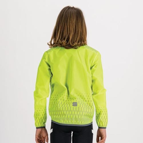 Preview: Sportful Kid Reflex Jacket - yellow fluo