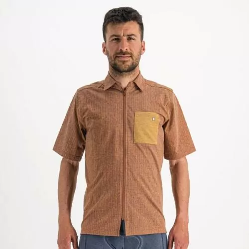 Sportful Indigo Shirt - cayenna red