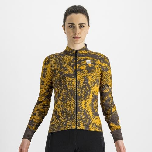 Preview: Sportful Escape Supergiara W Thermal Jersey - cacao/golden oak