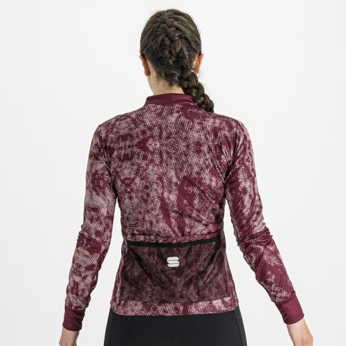 Preview: Sportful Escape Supergiara W Thermal Jersey - red wine/mauve