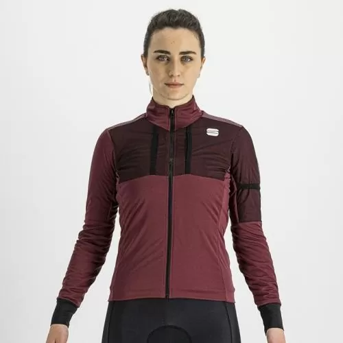 Sportful Supergiara W Jacket - red wine