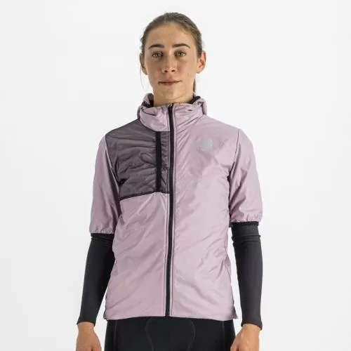 Sportful Supergiara W Puffy Short Sleeve - mauve