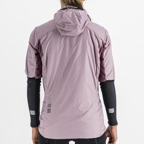 Preview: Sportful Supergiara W Puffy Short Sleeve - mauve